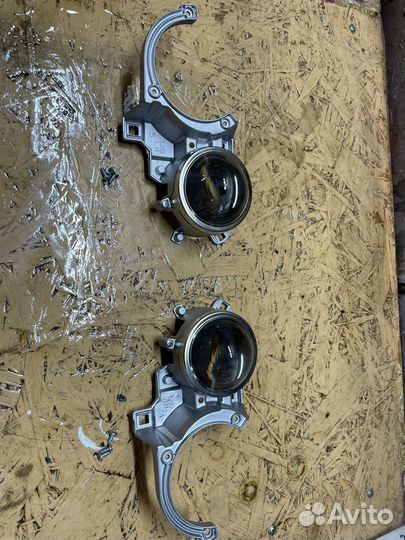 Линзы в фары mazda 3 bk галоген