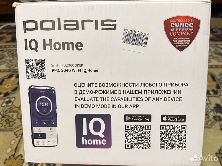 Мультиварка новая polaris pmc 5040 wi fi iq home