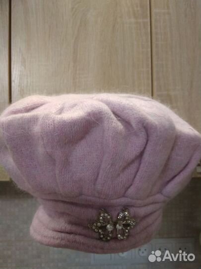 Береты разные -шерсть, ангора и другие