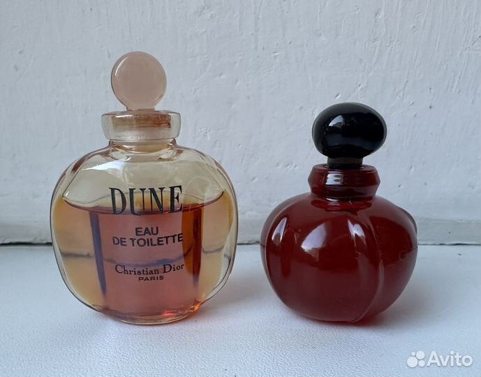 Christain dior набор миниатюр 5 шт винтаж 1999