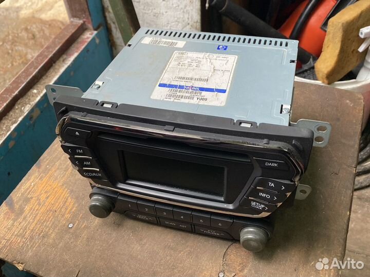 Штатная магнитола кия рио 961604y000