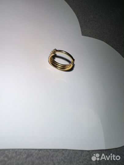 Кликер титан с фианитами