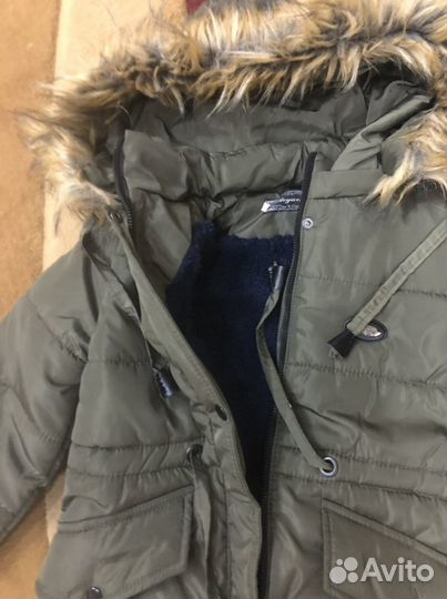Пуховик парка для мальчика