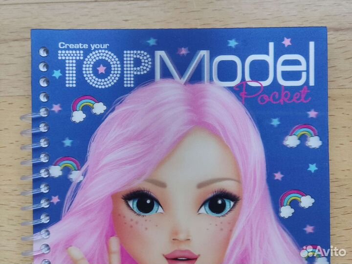 Блокнот раскраска для девочек