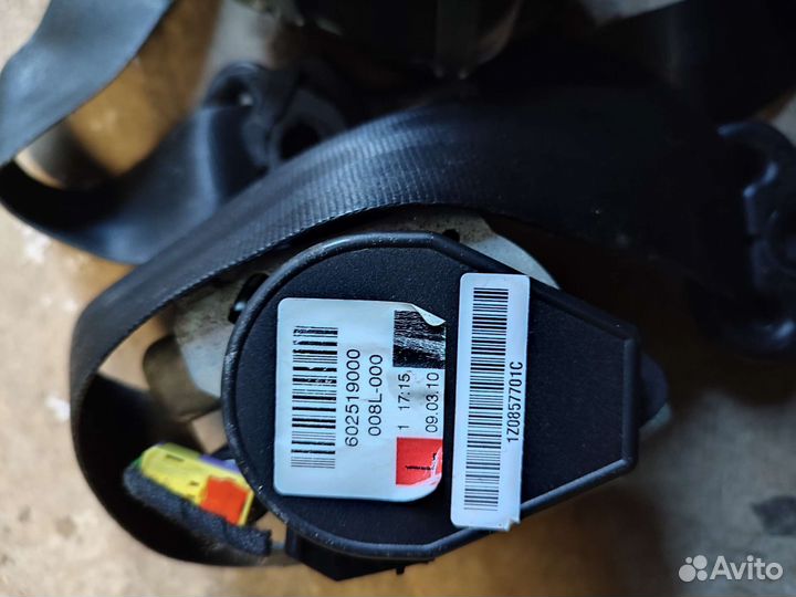 Ремни безопасности Skoda Octavia a5