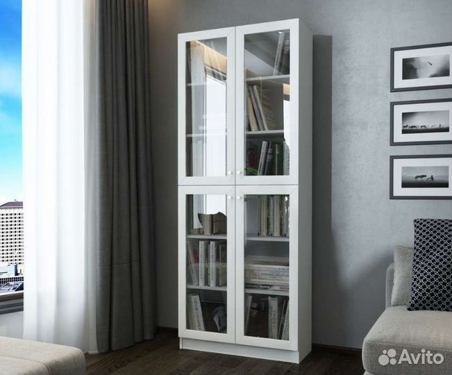 Стеллаж IKEA Билли белый