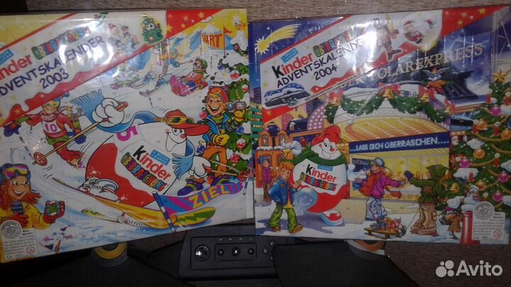 Киндер сюрприз. раритетные адвент календари 2000 г