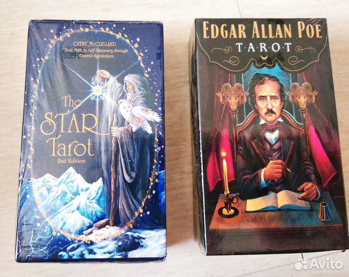 Новые карты Таро Эдгар Аллан По.Звездные карты Тар