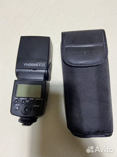 Вспышка камеры canon