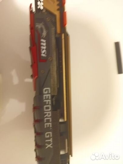 MSI Geforce GTX 1080 Armor 8 gb