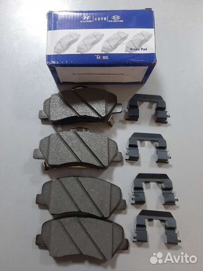 Передние колодки hyundai kia оригинал