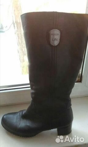 Новые зимние сапоги 
