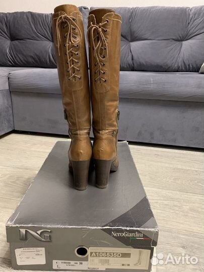 Сапоги демисезонные NeroGiardini 36р-р