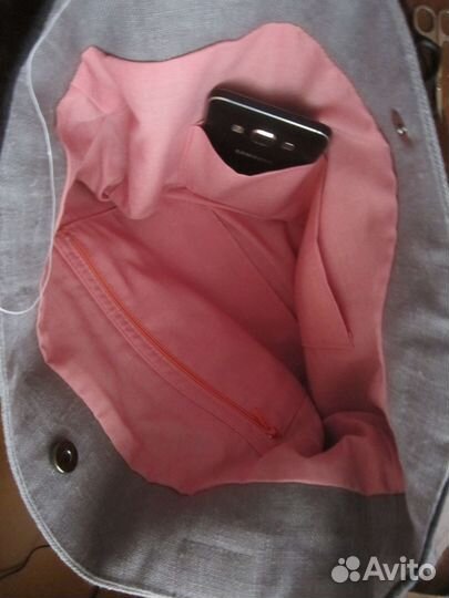 Сумка из льна