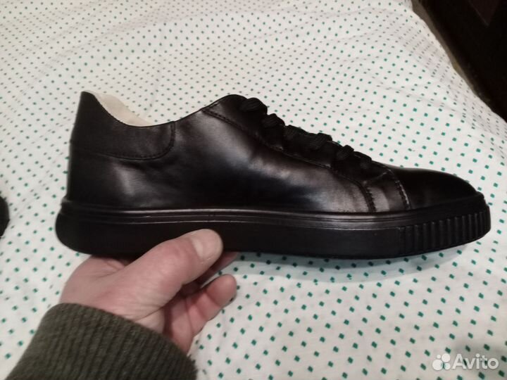 Кеды унисекс натуральная кожа новые
