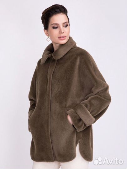 Меховое пальто Electrastyle 50 р новое