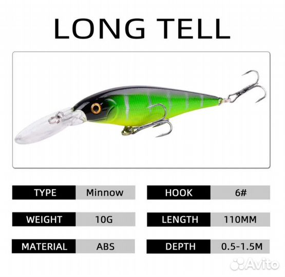 Воблеры,кренки,попперы для рыбалки