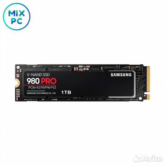 Накопитель SSD M.2 1TB Samsung 980 PRO MZ-V8P1T0BW