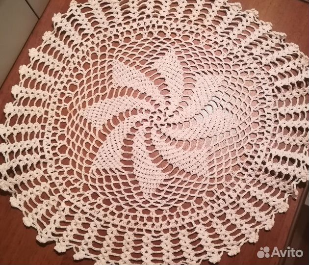 Салфетка вязаная крючком