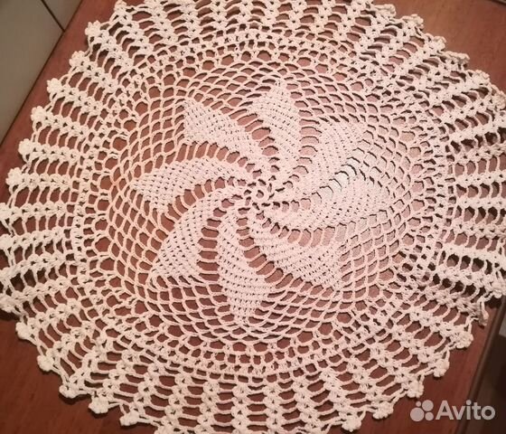 Салфетка вязаная крючком