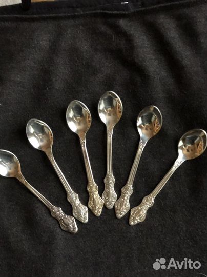 Набор кофейных ложек,мельхиор г Реж