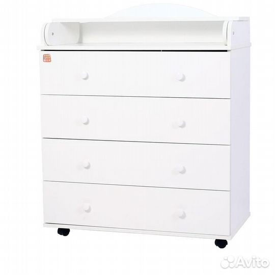 Пеленальный комод 4 ящика Топотушки Фортуна