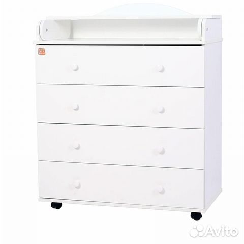 Пеленальный комод 4 ящика Топотушки Фортуна