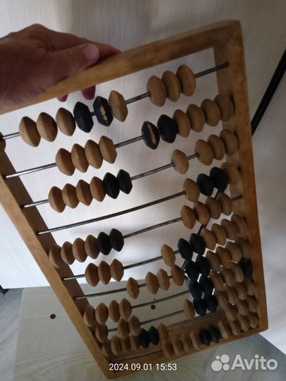 Счеты деревянные большие СССР