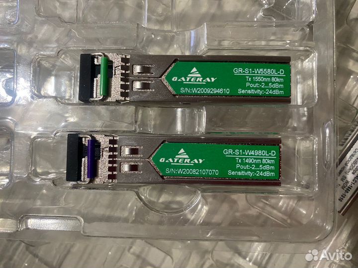 Модуль SFP / SFP+ (до 120 км)