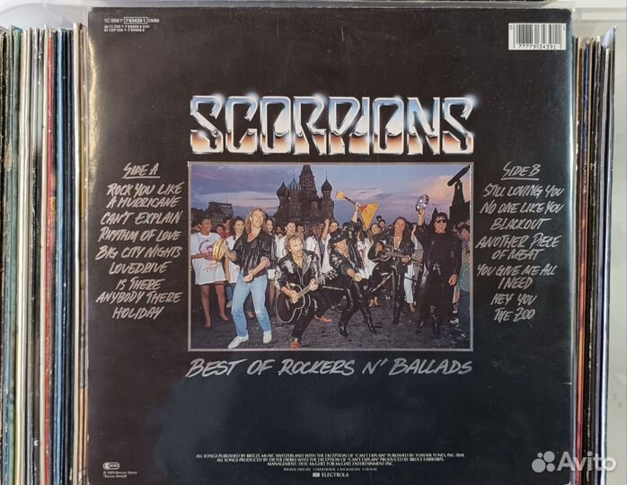 Виниловая пластинка Scorpions