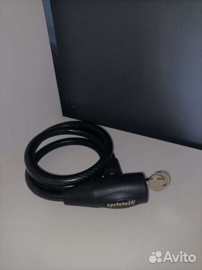 Замок для велосипеда с ключом cyclotech