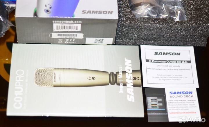 Микрофон студийный Samson C01U Pro