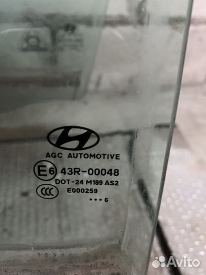 Стекло заднее левое Hyundai Tucson 3 TL