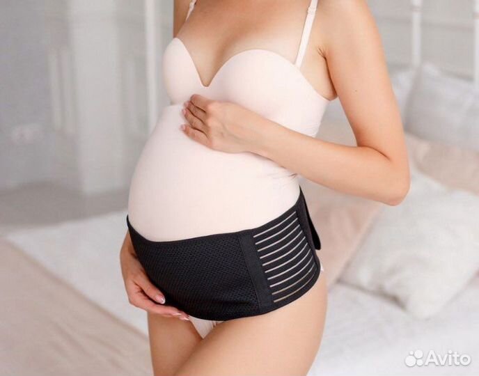 Новый Бандаж до и после родовой