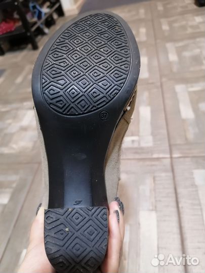 Войлочные ботинки