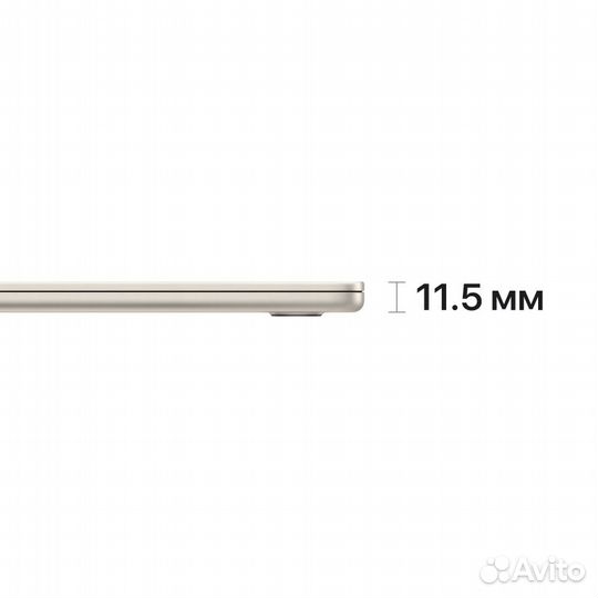 MacBook Air 15 M3 8/256Gb Starlight \Магазин