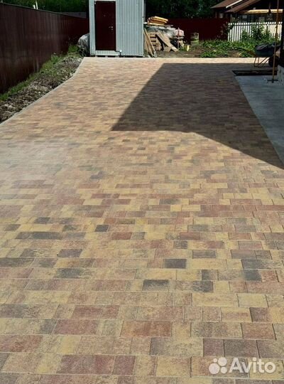 Тротуарная плитка / брусчатка с доставкой