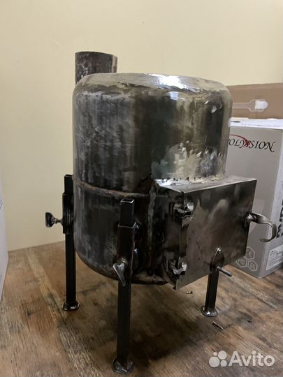 Печка печь буржуйка, под диаметр трубы 80