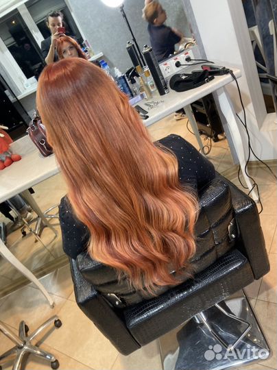 Стрижка, окрашивание волос, выход из чёрного