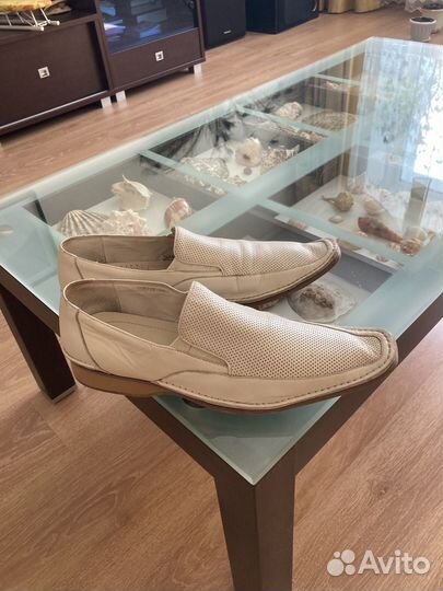 Ботинки мужские кожаные 44 размер Италия