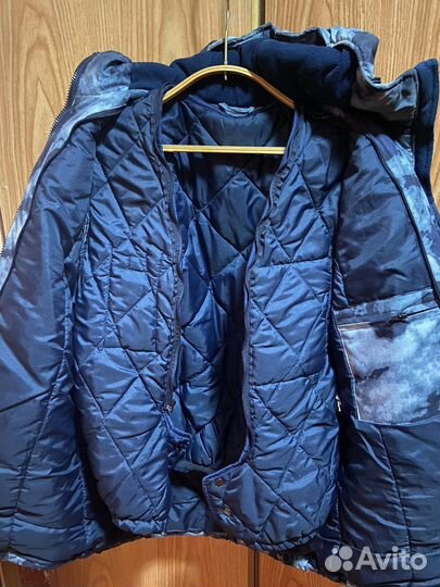 Бушлат ватники, синий мох(зима)