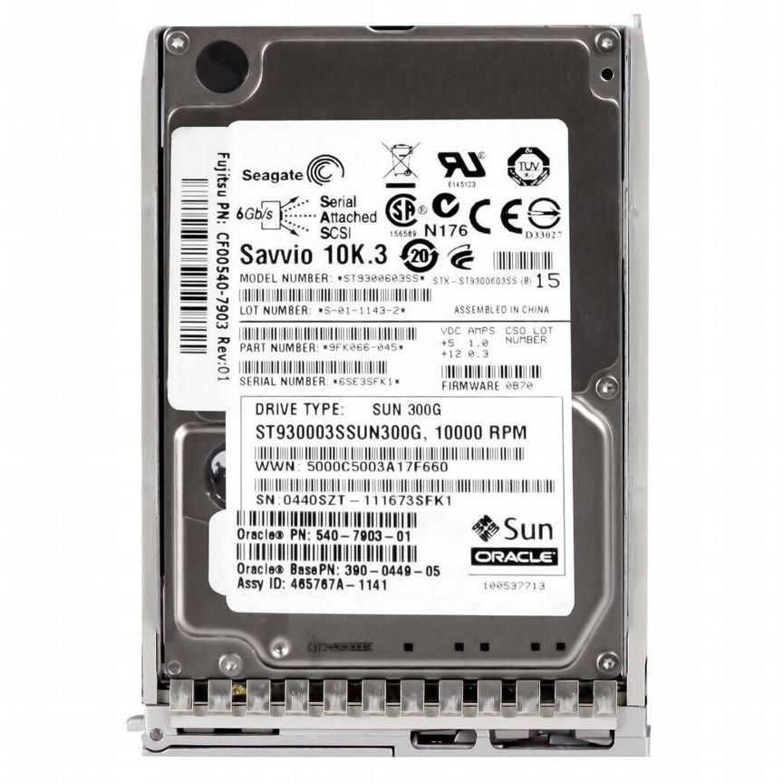 [9FK066-045] Жесткий Диск Sun 300gb 10000 Sas 2,5 9fk066-045