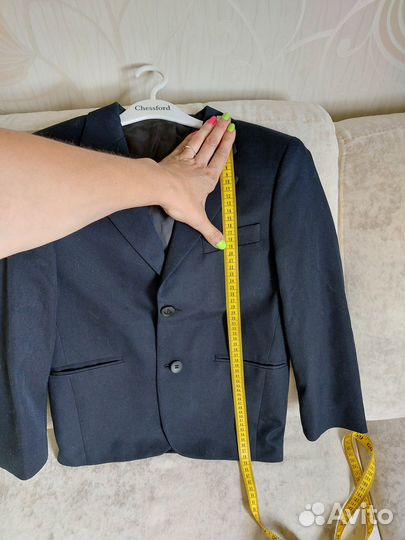 Пиджак школьный для мальчика 134
