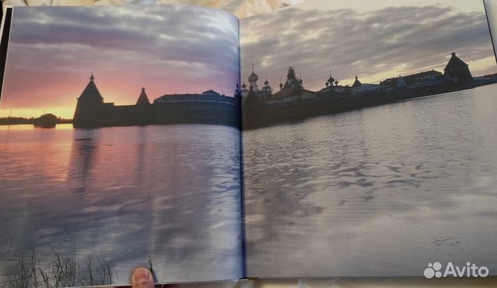Русские монастыри альбом подарочный новый