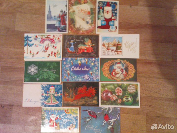 Открытки с Новым годом и другие СССР