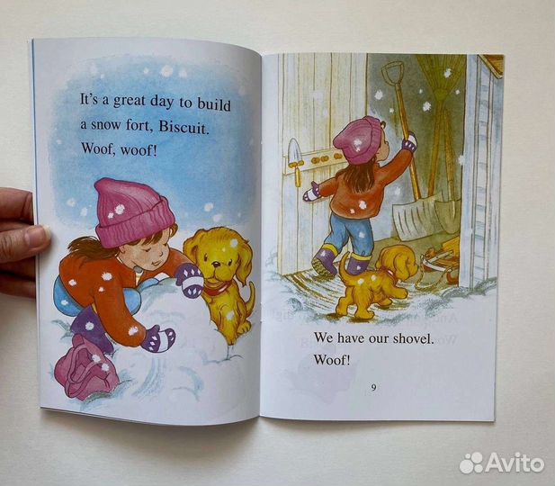 Новые книги для детей на английском Biscuit