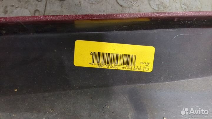 Накладка на порог правая передняя Nissan Leaf 2017