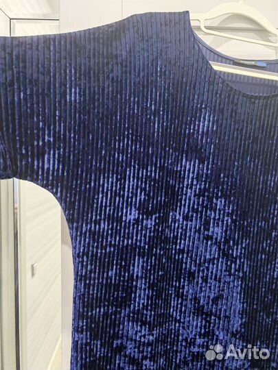 Бархатное платье