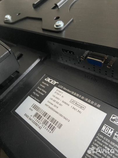 Монитор Acer 24 дюйма