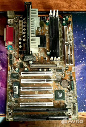 Материнская плата с процессором раритет